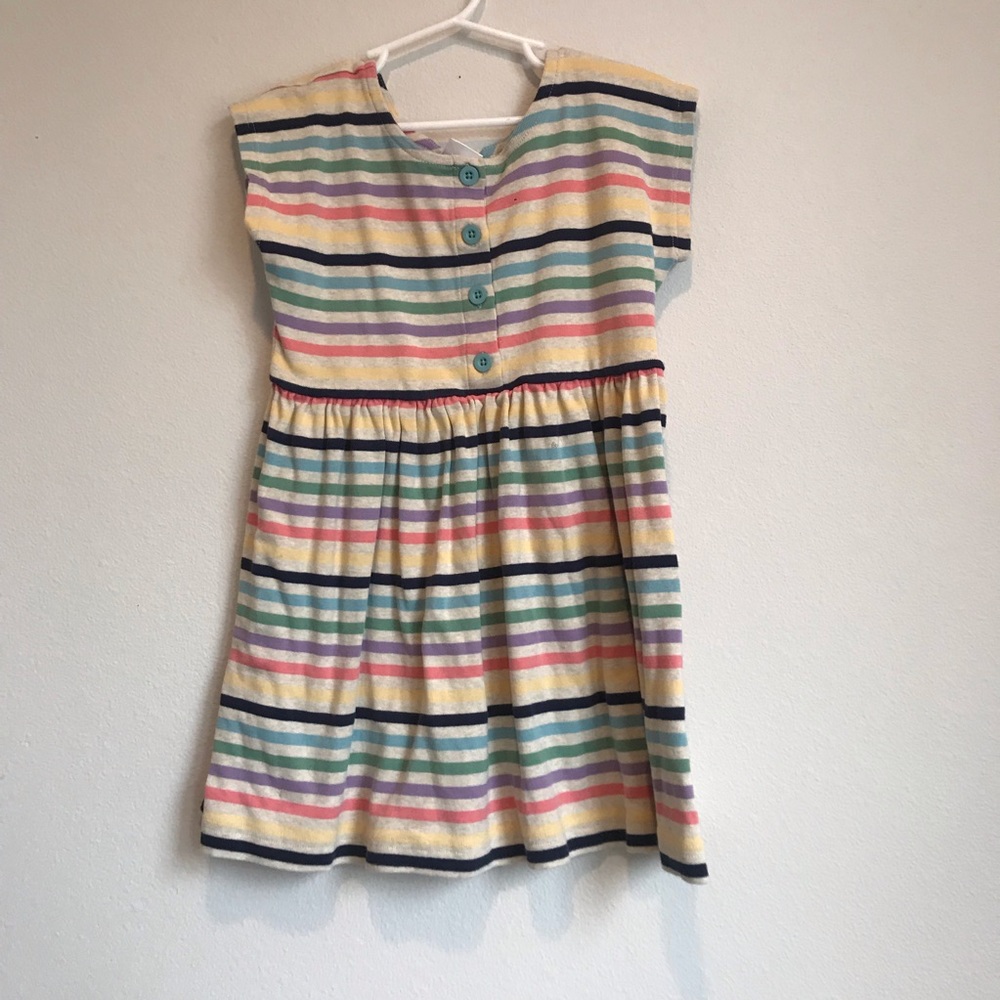 Hanna andersson rainbow playdress daydress 120